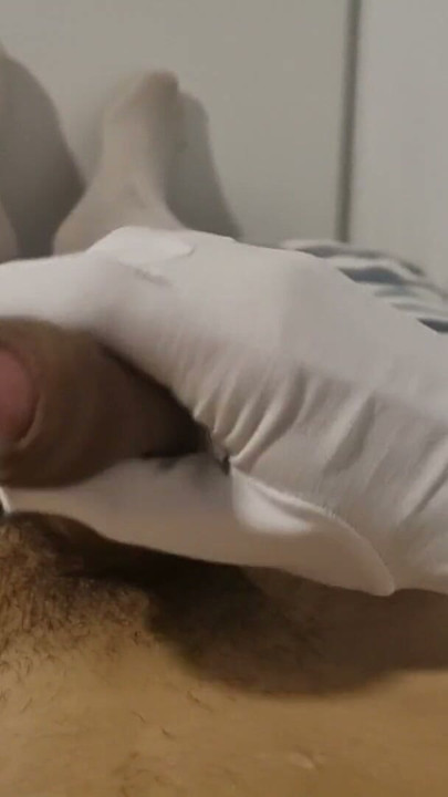 Sissy Jerking Off And Cumming a Huge Load Of Cum Wearing Mommys White Panties | Clip 1