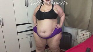 Curvilínea dança bbw