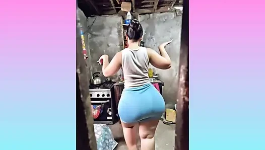 Tremendous ass of this woman