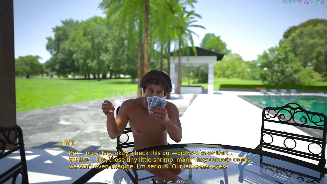 Mijn Italiaanse sletvrouw door Hornydogstudio - zwembadfeestje, anaal orgasme 3