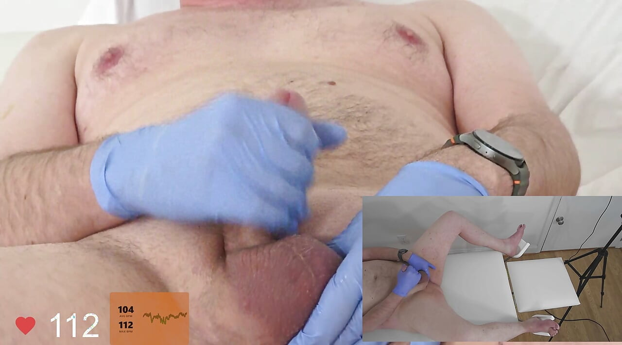 Deep and Wide Urethral Sounding and Gloved Masturbation