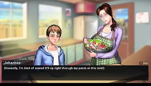 taffy tales #15 - I diped my cock in Mary's salad.