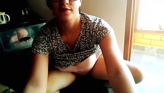 I masturbate secretly with the doors open