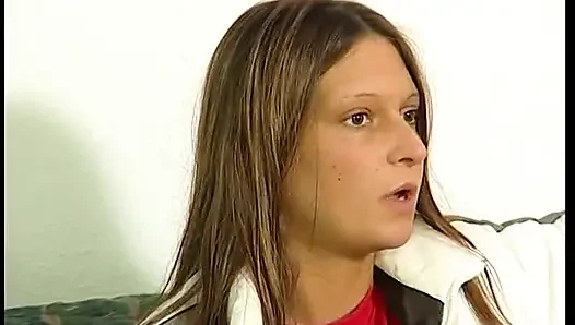 Tattooed brunette takes off her clothes and showing hot tattooed body