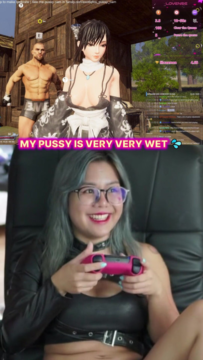 My pussy is very very wet