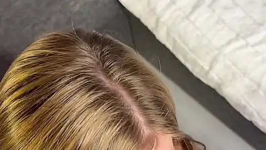 Bliiin, ich nahm es von meinem freund in meinen mund