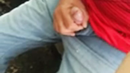 Maduro se masturba en el parque