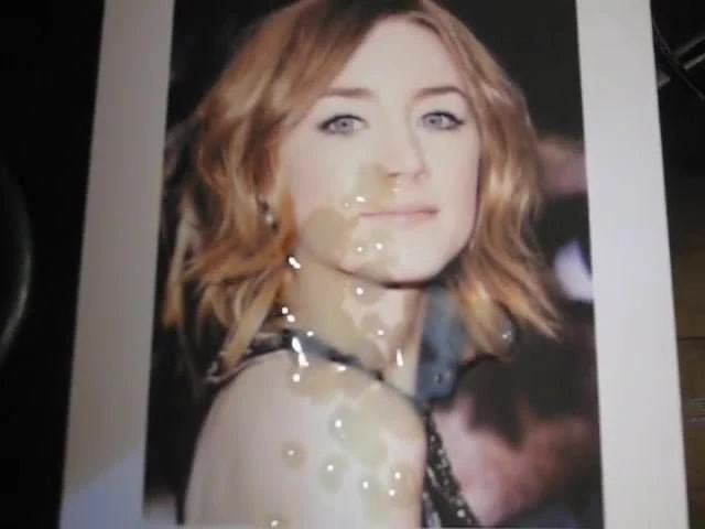 Cum on Saoirse Ronan - april 2014