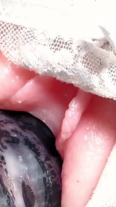 Captivating moment from "Super close up - virgin pussy first sex, the best close up - ASMR"
