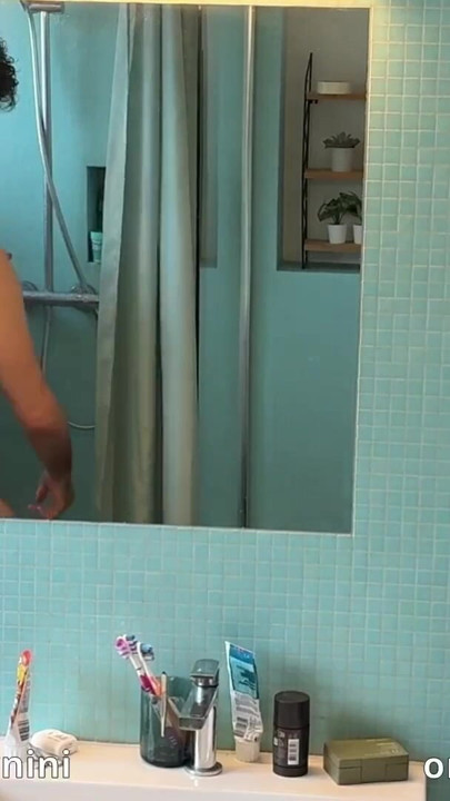 I seduce my straight friend in the shower and try to have sex with him. | Clip 1