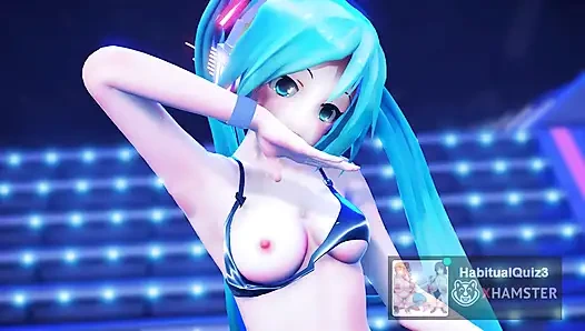 mmd r18 Miku GimmeXGimme vrchat fap hero game anal 3d hentai ahegao cosplay seks publik