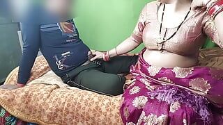 Sister-in-law taught her younger brother-in-law how to fuck for the first time in Hindi audio.