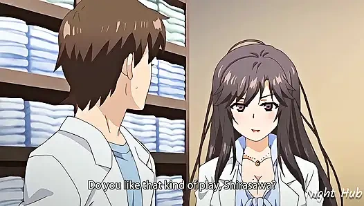 Sie hat einen schönen cumshot bekommen