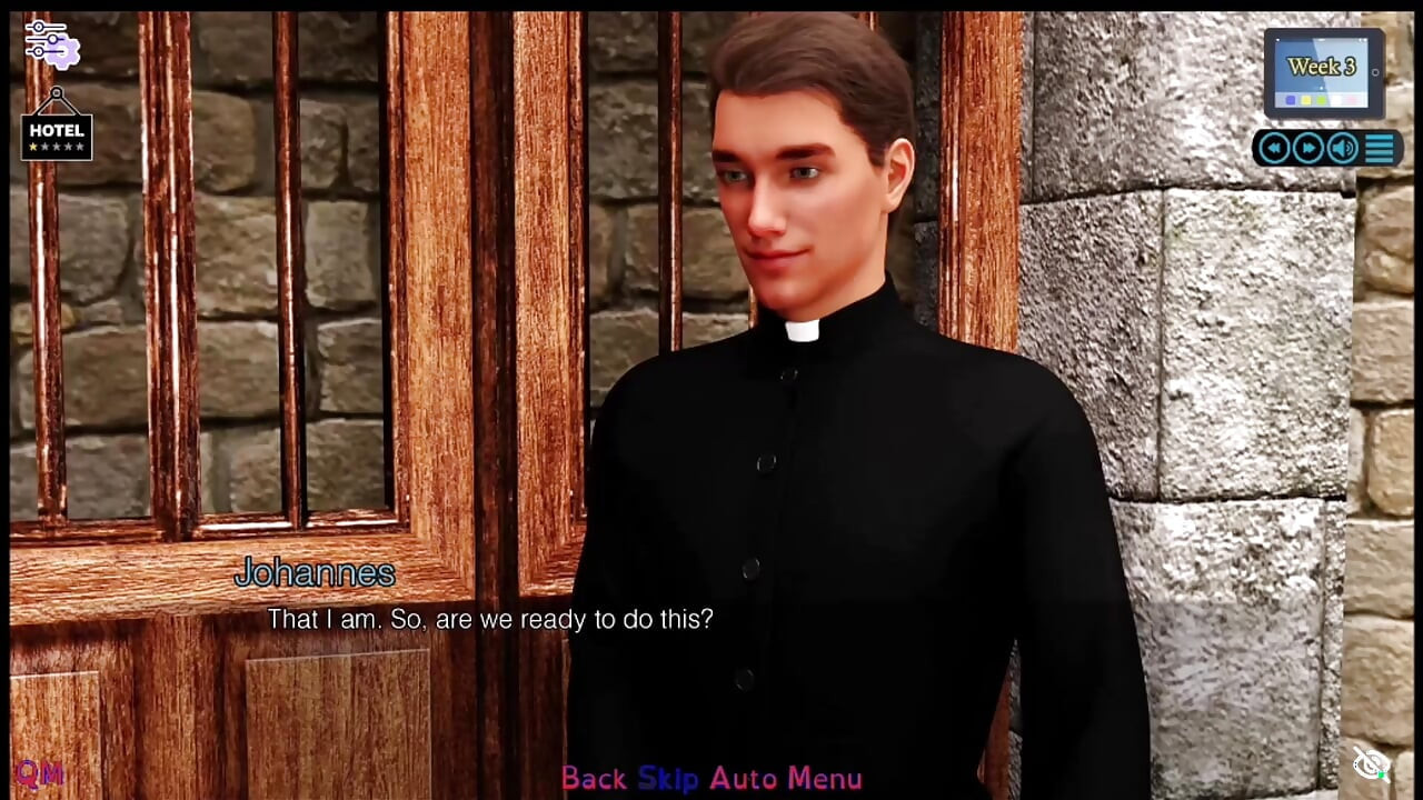 Sunshine Love #24 - Johannes and Kristina pretended to be a pastor and a nun and saw something...