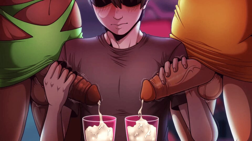 FutaDomWorld v0.9.6 Ep3 Cum tasting