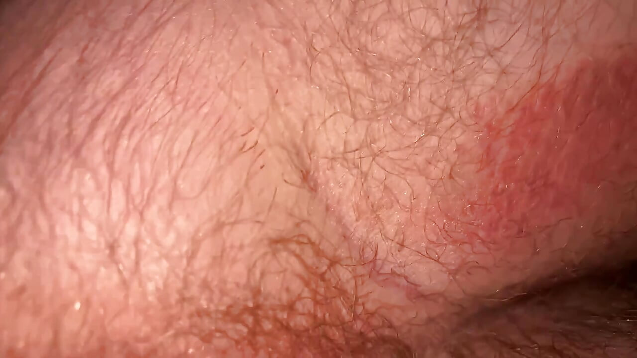 Jerking off and Cum Shot All Over Myself