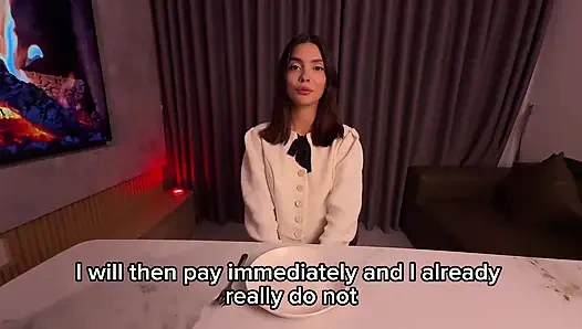 Sexy Girl Came on a Date, but She Had No Money