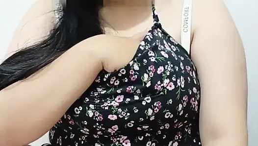 Beautiful big sister just came from a small village