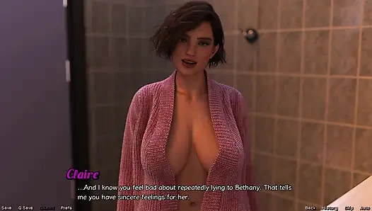 Gestrandet in space 185 - stiefmutter versucht meinen großen weißen schwanz und sie liebt es