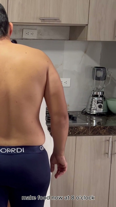 Stepmom unexpectedly tripped over her stepson's cock | Clip 1