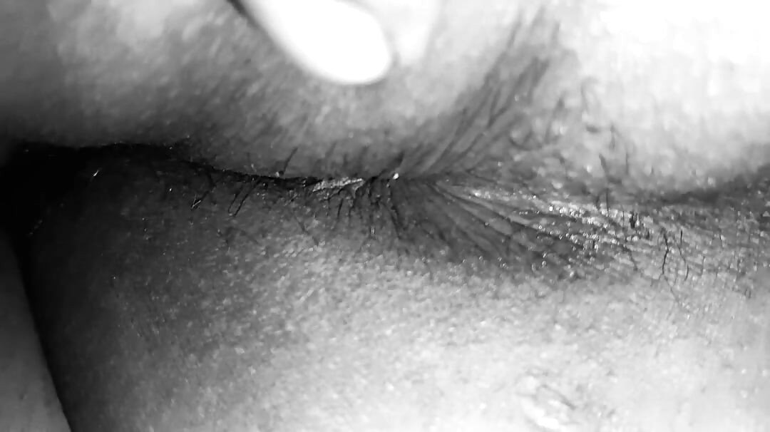 Thick cock inserted into black ass