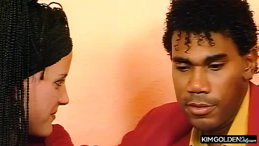 Heisser Interracial Blowjob und harter Fick