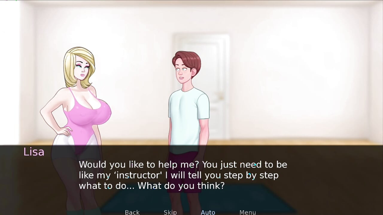 Sex note #6: Lisa let me help her to do yoga
