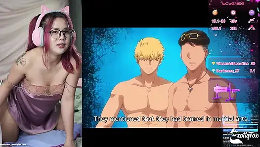 Aldatan karımı ve üvey kız kardeşim damızlık hentai'yi izlerken hayranlarım tarafından sikiliyorum