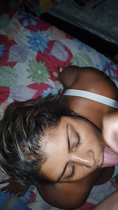 Stepmom Sucks Stepson's Cock Until She Gets the Milk Out