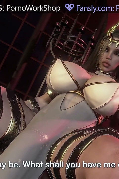 Futanari, Rough Sex with a Maid, a Black Transgender Girl