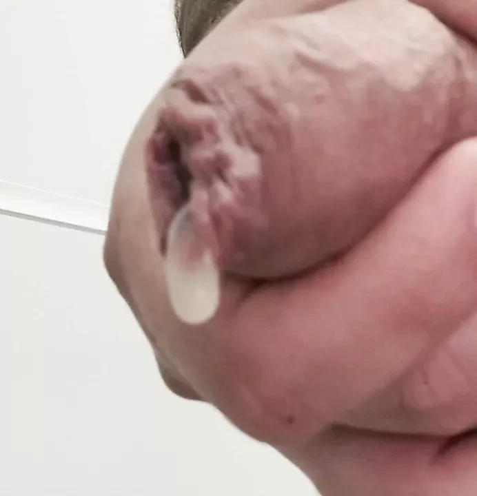 Scarico di sperma denso