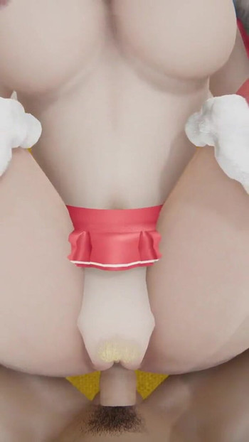 Stunning moment from "New Year's gift from half-sister l 3d hentai uncensored"