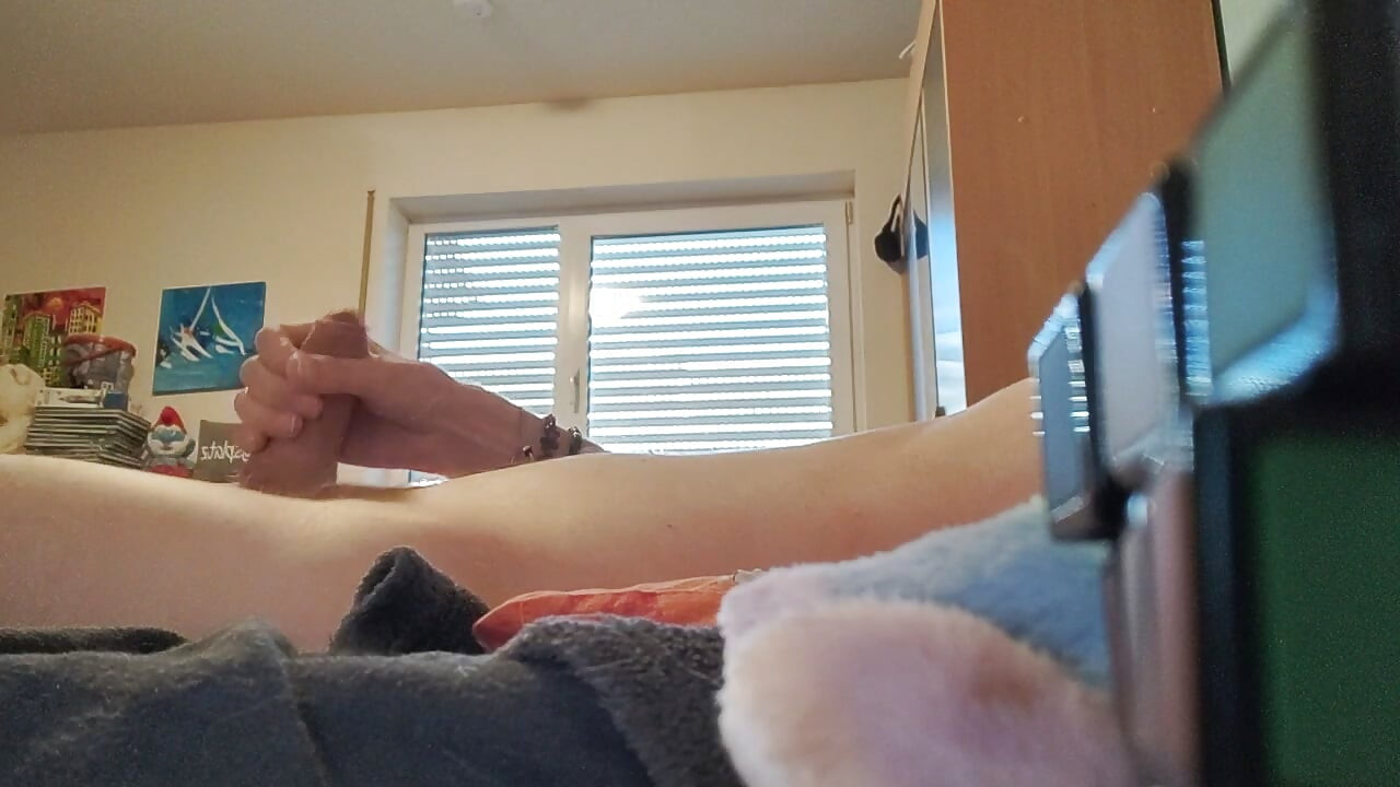 Cumshot on belly