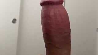 amateur guy playing with his cock