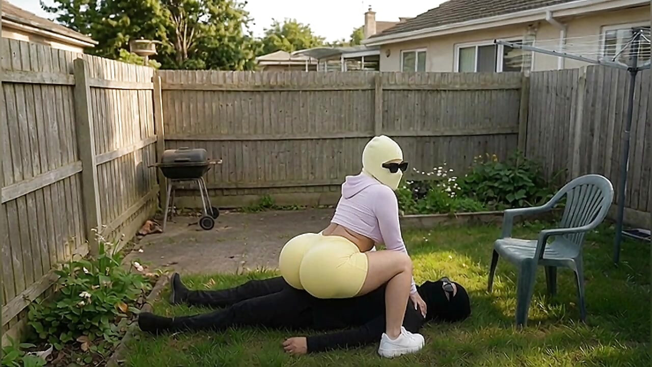 Playful Petite Big Ass Stepsister Teasing Her Stepbrother