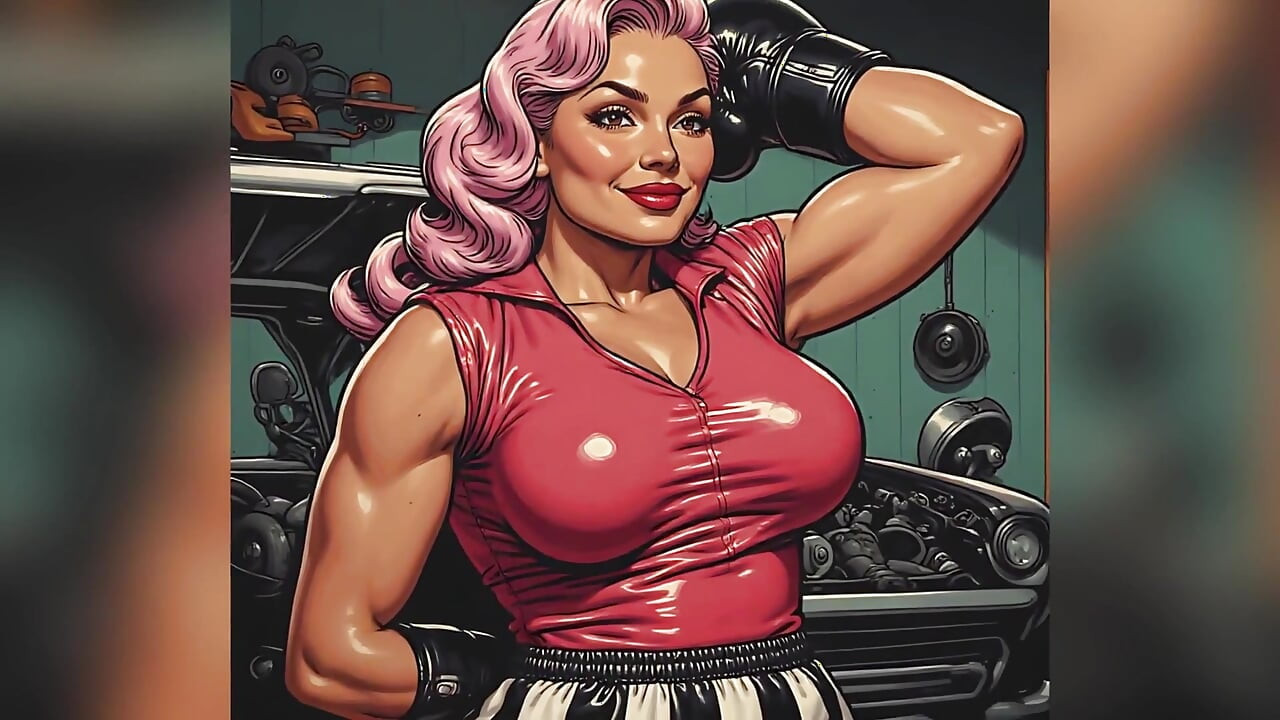 Non-nude Fit Babes Art