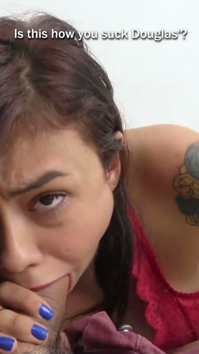 Cute Cheating Brunette Deep Throat Hards To Keep It A Secret | Clip 1