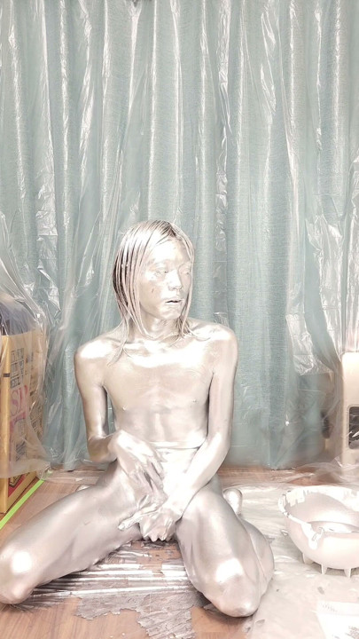 Silver Body Paint | Clip 1