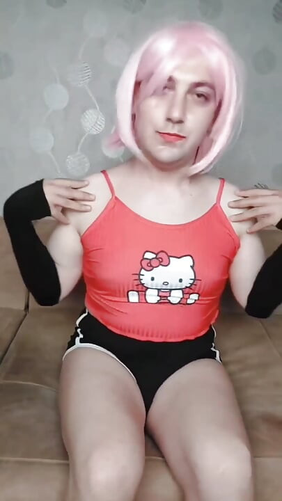 Cute Shorts Cowgirl Sissy Smooth Legs Big Booty