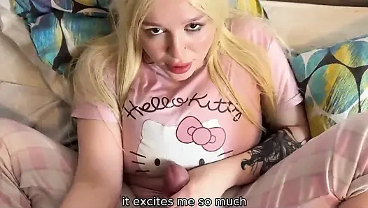 Нежный секс. Без макияжа с 18-летней подругой друга
