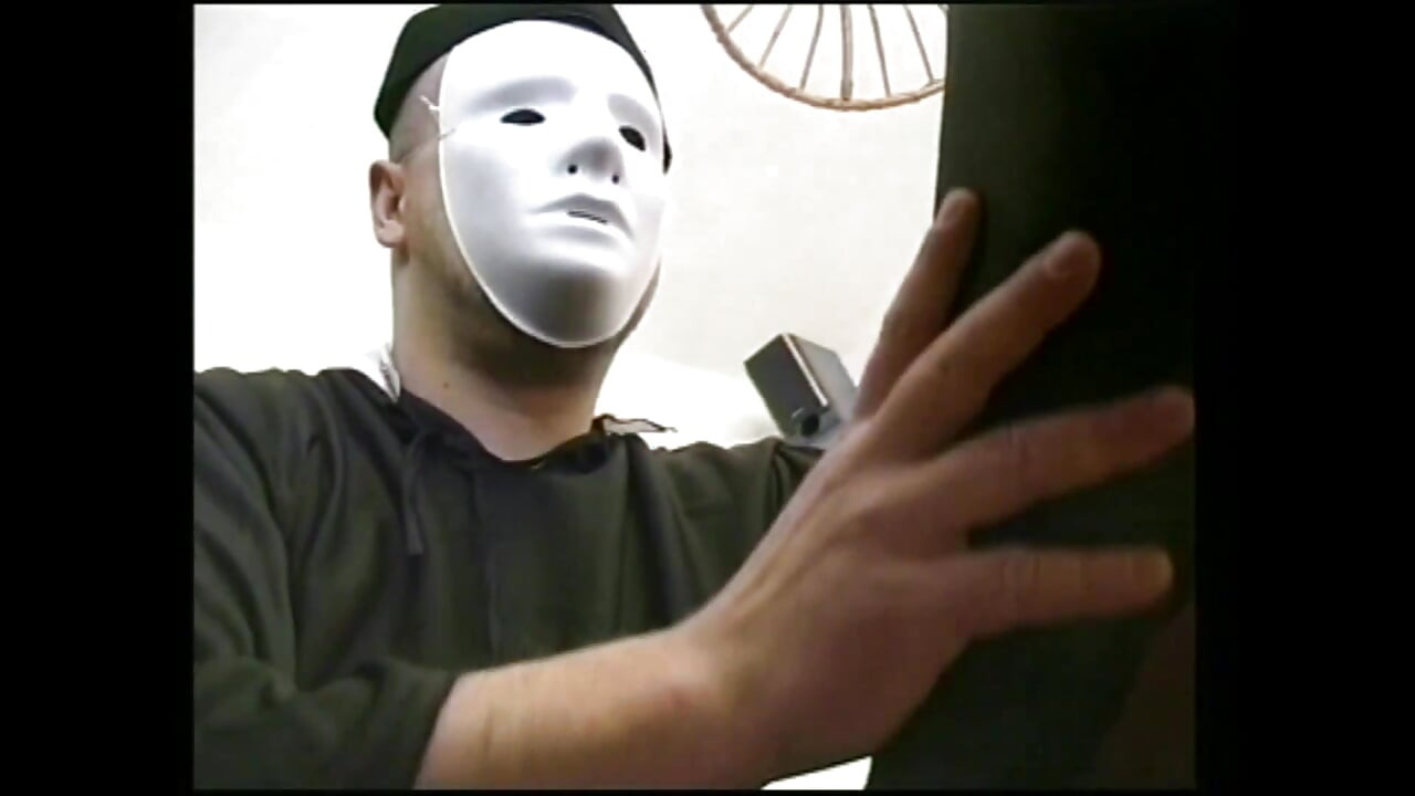 Sexy Brunette Hardly Fucked by a Masked Guy