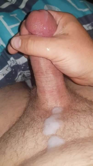 High ans horny cum shot