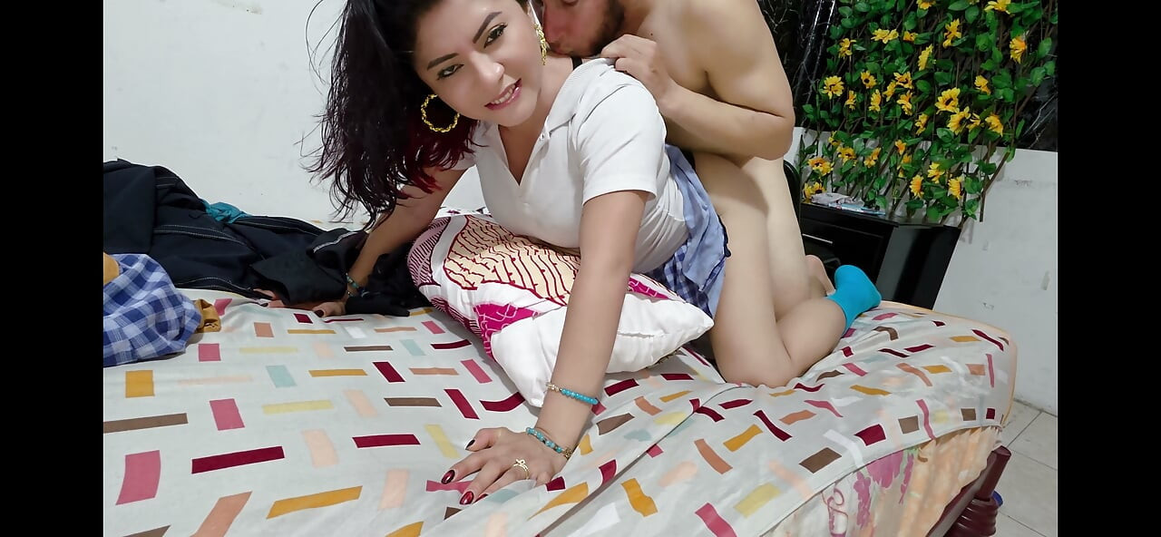 A horny Latina enters my house looking for me to make her wet between her legs.