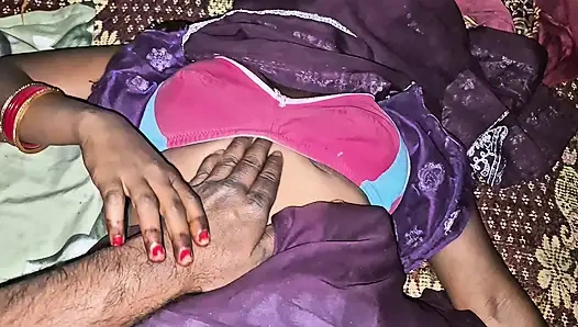 Tante India dientot habis-habisan sama kontol besar suaminya