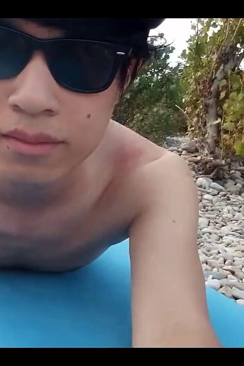 My First Time Naked on This Naturist Beach in France, so I Feel Like a Shy Boy, Because Men Look at Me, They Approach Me