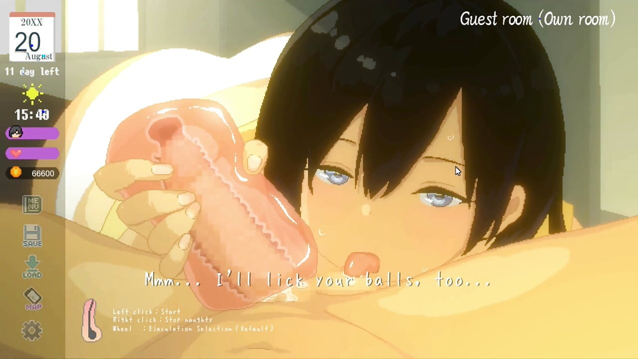 Hentai spil - Busty Countryside Skønhed i en lidenskabelig sommerscene