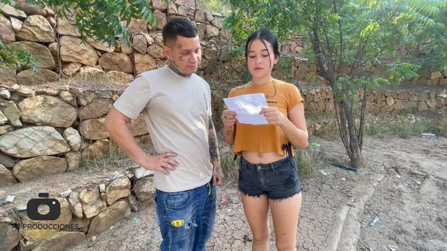 I fuck unknown Latin girl who asks me for help and I fuck her hard in my apartment.