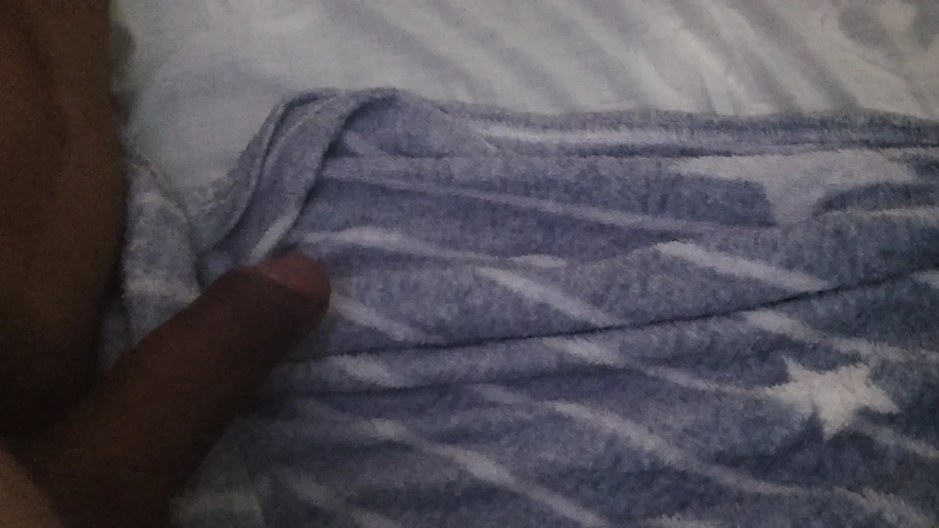 I got on my side but the guy’s cock stuck from behind