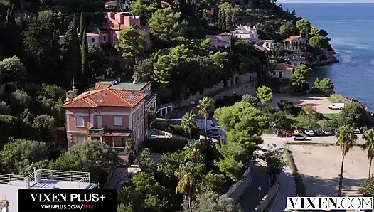 VIXEN, die heiße blonde touristin nicole nixon wird von einem fremden im urlaubs, sex-abenteuer gefüllt