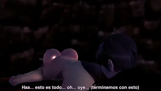 Sexual Submissive Receiving Pleasure From Her Master - 3D FULL Animation